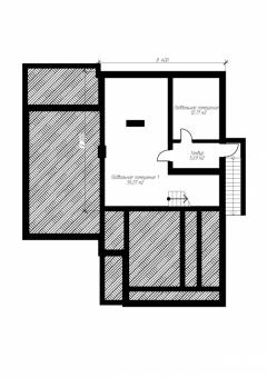 Проект комфортного двухэтажного дома с цоколем и гаражом