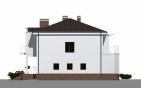 Проект двухэтажного дома с цоколем и гаражом