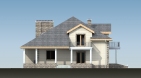 Проект дома с двускатной крышей